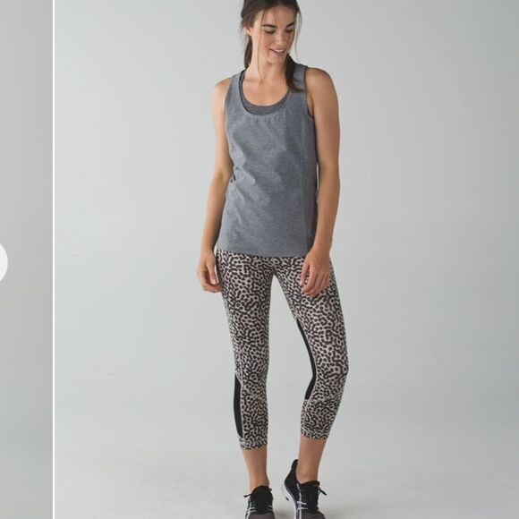 Lululemon Pace Rival Crop *Full-On Luxtreme
Ace Spot Grain Black / Black - Picture 6 of 11